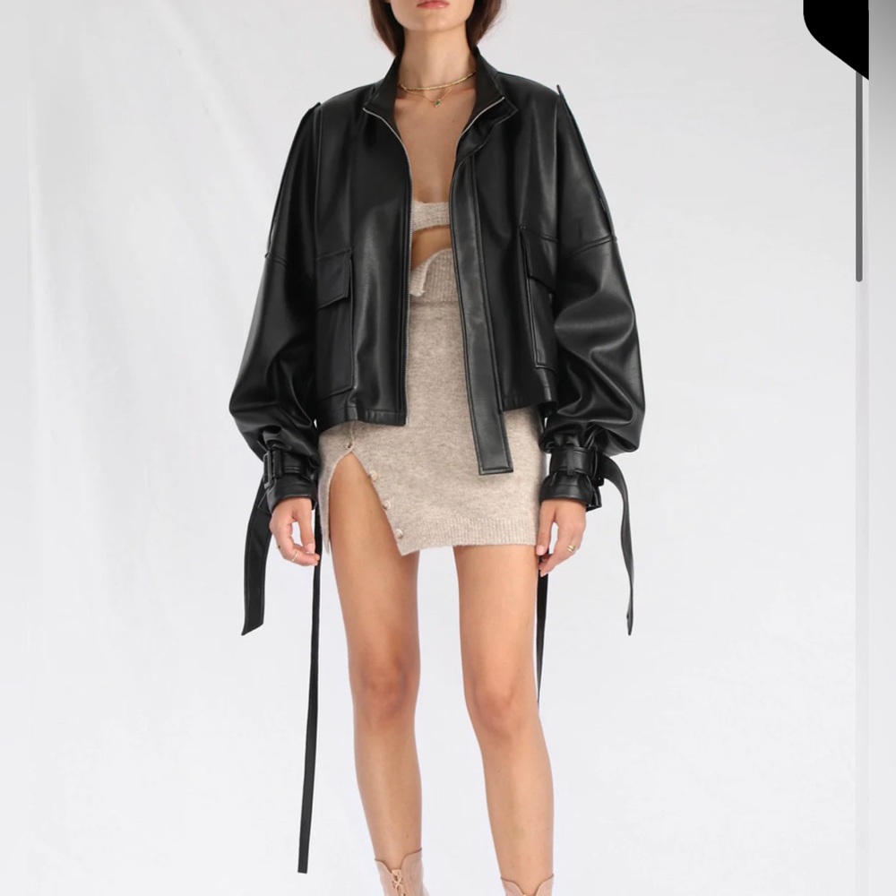 Ruve Clive Faux Leather jacket